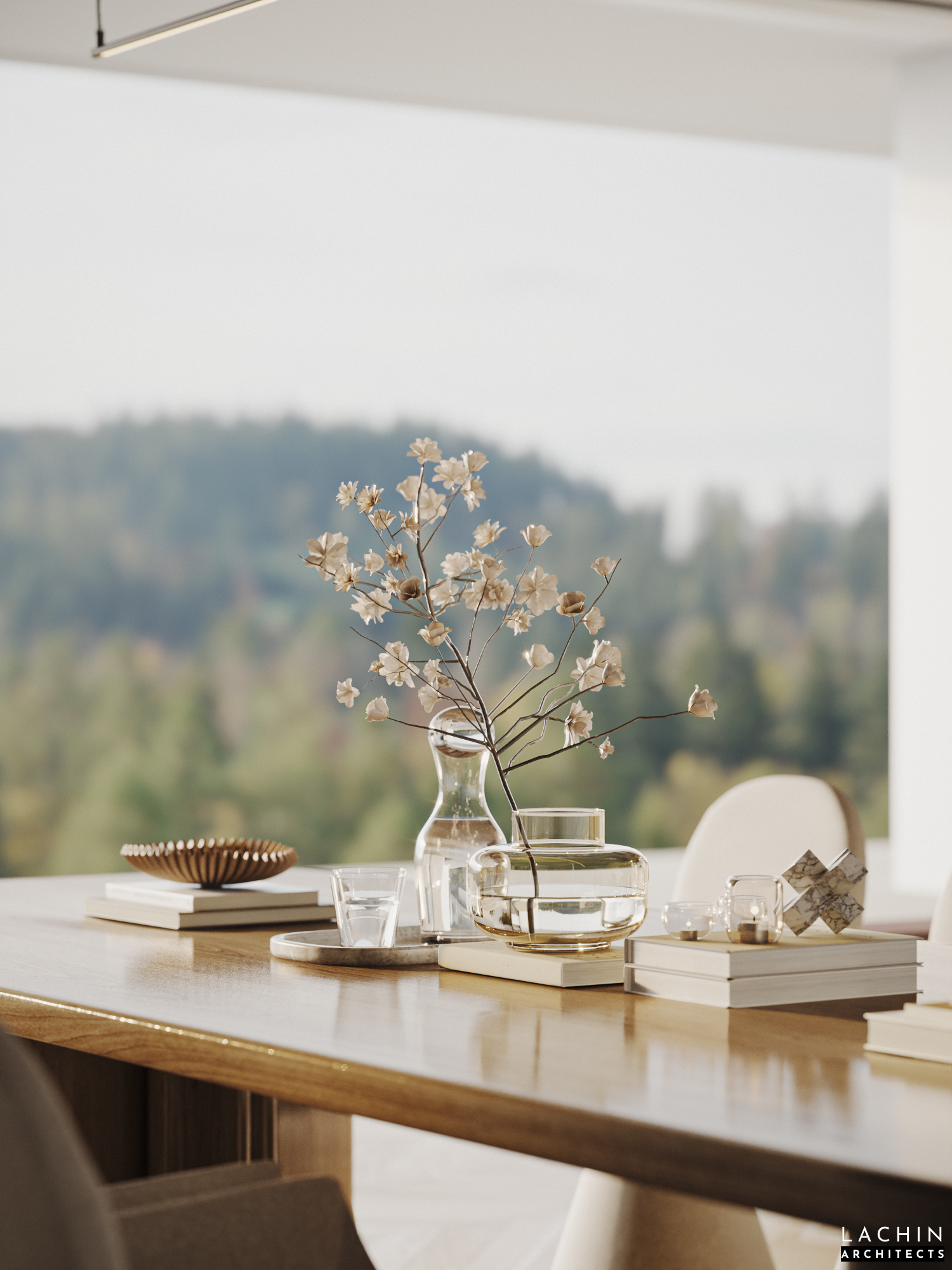 Mountain House — interior design & visualization, image 2